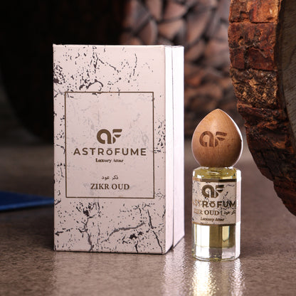 ZIKR OUD | Attar Perfume | Woody Amber | 11.5ml