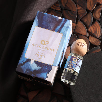 CELESTE OUD | Attar Perfume | Aromatic Amber | 11.5ml