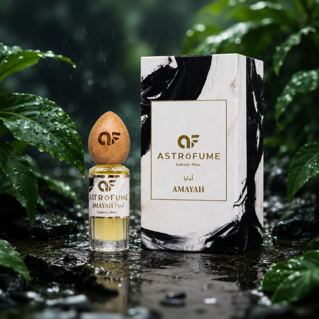 ASTROFUME AMAYAH floral gourmand attar perfume with citrus, berries and marshmallow musk notes