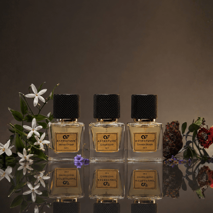 THE ARCHIVE COLLECTION OPULENCE | Eau de Parfum Set of 3 | Warm Sweet Spicy · Fruity Sweet Gourmand · Fresh Woody Aromatic | 3 × 25ml - AstrofumeTHE ARCHIVE COLLECTION OPULENCE | Eau de Parfum Set of 3 | Warm Sweet Spicy · Fruity Sweet Gourmand · Fresh Woody Aromatic | 3 × 25mlAstrofumeAstrofumeASTRO-TAC-SET-02THE ARCHIVE COLLECTION OPULENCE | Eau de Parfum Set of 3 | Warm Sweet Spicy · Fruity Sweet Gourmand · Fresh Woody Aromatic | 3 × 25ml